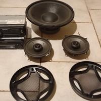 Set autoradio con casse