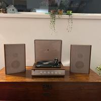 Giradischi Vintage Hi-Fi Dual HS 31 con casse CL15