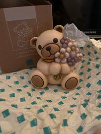 Teddy con fiori lilla thun