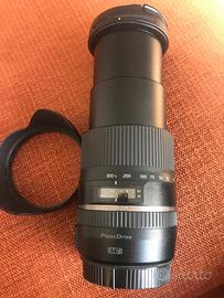 Obiettivo Tamron 16-300 attacco Canon