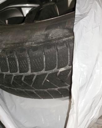 set cerchi + pneumatici invernali mercedes