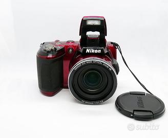 Nikon COOLPIX L120 Rosso - 14.1MP Zoom Ottico 21x