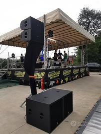 IMPIANTO LINE ARRAY HLS DIVA W3