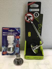 PORTA CARTAIGIENICA+MISCELATORE+GANCIO AUTOADESIVO