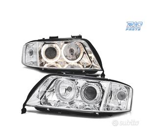 FARI XENON AUDI A6 4B 01-04 FONDO CROMATO