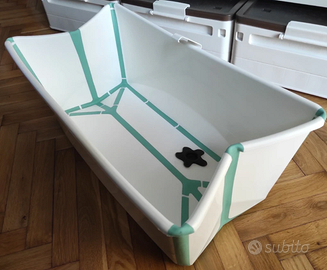 Stokke Flexi Bath + supporto neonati + stand