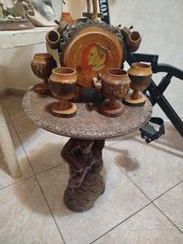 tavolino vintage in massello