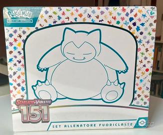 Pokémon 151 Set Allenatore Fuoriclasse ETB Snorlax