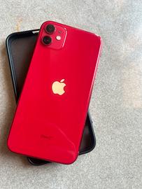 Iphone 11 64 gb di colore rosso