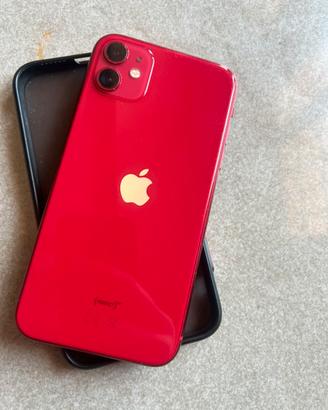 Iphone 11 64 gb di colore rosso