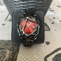 Orologio in stile gitico y2k vintage “steel liquid