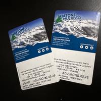 2 skipass multipass  Abetone festivi adulto