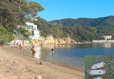 Mare,sole,Trekking nel verde dell'Elba bilo x2 prs