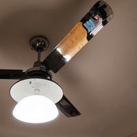 ventilatore da soffitto con telecomando e lampadar