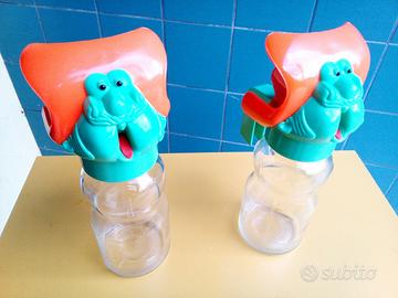 Caraffa vintage Fabbri vetro e plastica