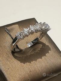 Anelli riviere oro e diamanti vari modelli