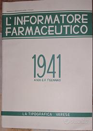 Libro "L'informatore Farmaceutico 1941"
