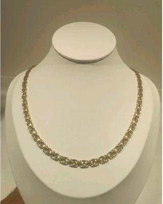 Collier oro giallo e bianco 18 KT marca Kalos ..