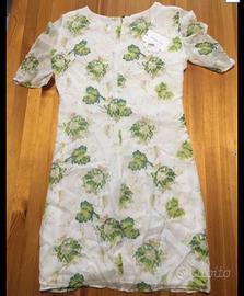 Patrizia Pepe, Abito Floreale, 42,ORIGINALE Cotone