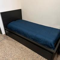 Letto Singolo IKEA Malm con Cassetti 200x90cm