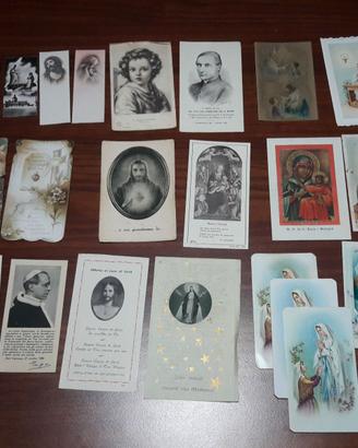 N°20 Santini da collezione AR EB FB CV NB SPES