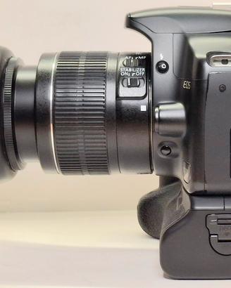 Canon EOS 450D + EFS 18-55 IS + Powergrip