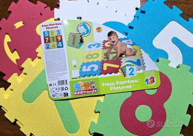 Tappeto puzzle numeri