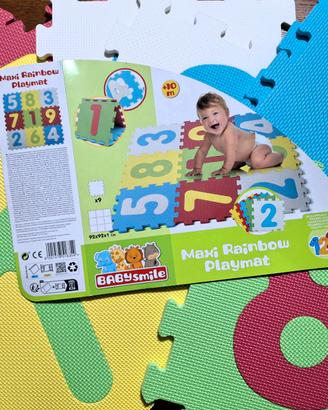 Tappeto puzzle numeri