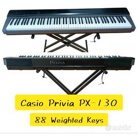 Piano elettrico Casio Privia PX 130 Tasti pesati