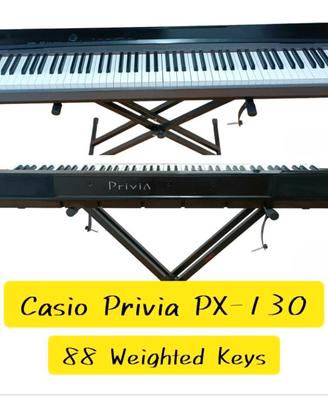 Piano elettrico Casio Privia PX 130 Tasti pesati