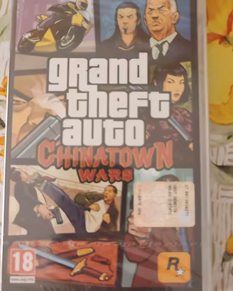 Grand Theft Auto GTA Chinatown Wars Sony PSP 