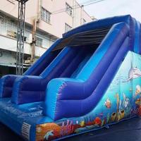 SCIVOLO GONFIABILE tema fondale marino