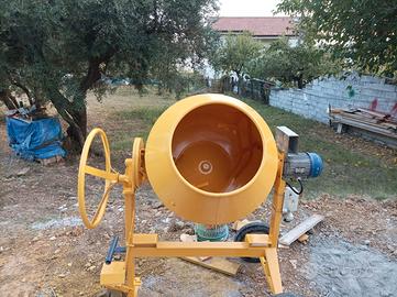 betoniera 4 carriole