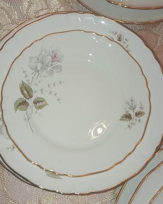 GINORI FILO ORO "LORENA" X 12 (36PZ)+ VARI(NUOVI)