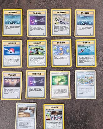 Carte Pokemon Trainer