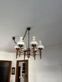 Lampadario con 6 punti luce