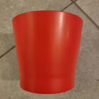 Vaso Ikea papaja rosso