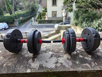 2 Manubri componibili 4 Kg cad. uno