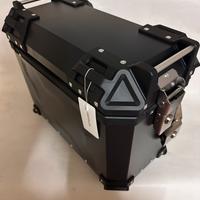 Valigia sinistra in alluminio per moto