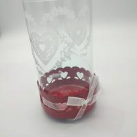 Bicchiere/vaso decorato SAN VALENTINO