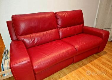 Divano in pelle poltrone e sofà