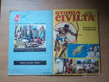 Album figurine Storia delle Civiltà completo