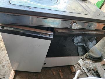 Caldaia a legna con forno 