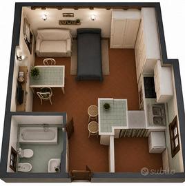 Monolocale 30Mq All-Inclusive Corso San Gottardo
