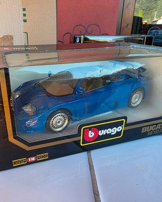 Bugatti EB 110 1991 Bburago 1/18 Blu Box
