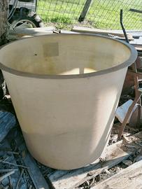 contenitore in vetro resina