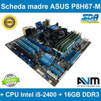 ASUS P8H67-M PRO LGA 1155 i5-2400 RAM 16GB DDR3