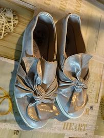 Scarpe color beige/oro numero 39