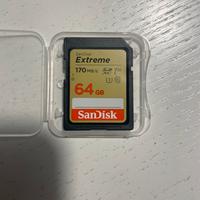 Scheda sd 64gb