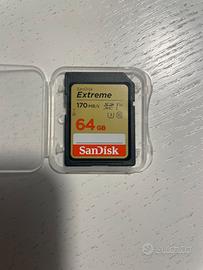 Scheda sd 64gb